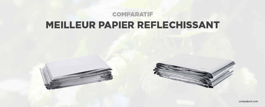 Papier réfléchissant pour culture indoor